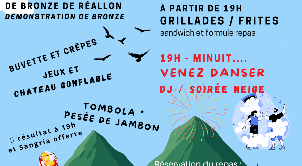 Fête à Reallon - Fête Patronale de Réallon