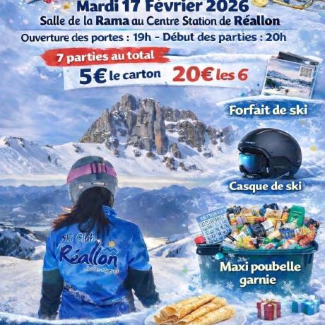 Loto ski club de Réallon
