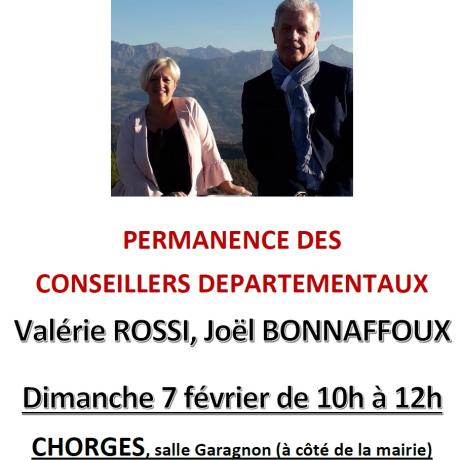 permanence conseillers départementaux 05