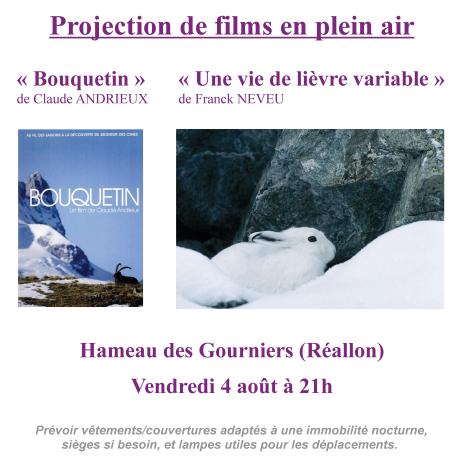 Projection pne gourniers