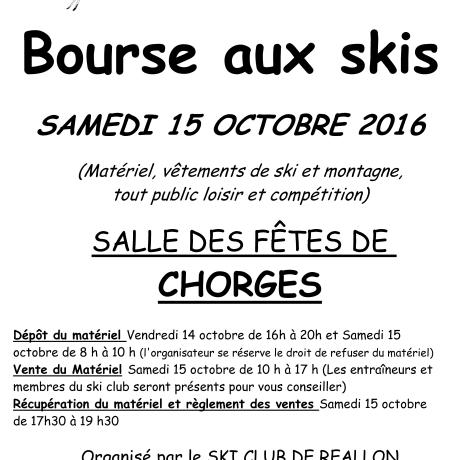 bourse aux skis