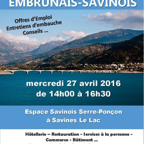 Forum de l'emploi d'été Embrunais-Savinois 2016