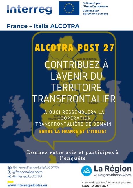 Affiche consultation publique INTERREG Post-27