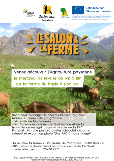 Affiche ferme du Bayle