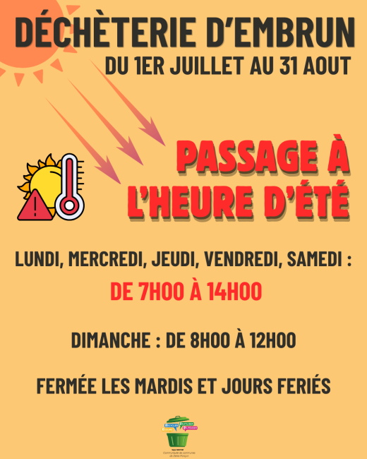 ETE DECHETERIE