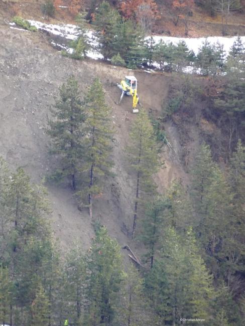 pelle araignée ruines